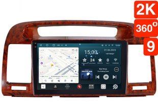 Штатна магнітола для Toyota Camry XV30 (2001-2006) RedPower 71164W Slim 2K 6+128 Gb 9' 360&ordm;  RP71164W Slim 2K 9'360&ordm; фото