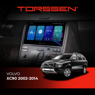Штатна магнітола Torssen 2K DTS Volvo XC90 02-14 F10432 4G Carplay DSP 202309132 фото