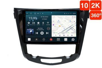Штатная магнитола для Nissan Qashqai / X-Trail / Rouge (2013-2022) комплектация с климат-контролем RedPower 71301 Slim 2K 6+128 Gb 10' 360&ordm; RP71301 Slim 2K 10'360&ordm; фото
