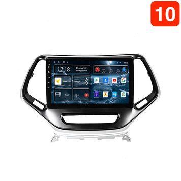 Штатная магнитола для Jeep Cherokee (2014-2020) RedPower 71418 Slim 6+128 Gb 10'  RP71418 Slim 10' фото