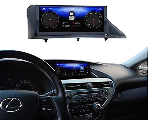 Штатна магнітола для Lexus RX (2009-2011 U8L) FORS.auto 8+64Gb, 10.25" LTE F-RX фото
