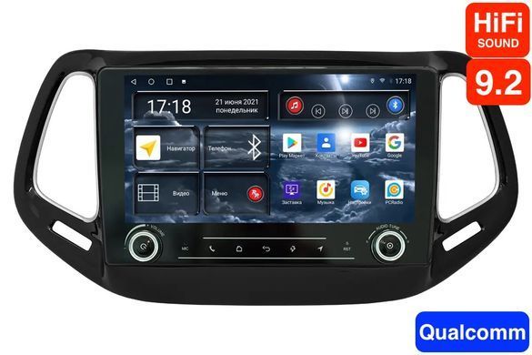 Штатна магнітола для Jeep Compass 2 (2016+) RedPower 75315K HiFi 6+128 Gb 9.2' RP75315K HiFi фото Штатна магнітола для Jeep Compass 2 (2016+) RedPower 75315K HiFi 6+128 Gb 9.2' RP75315K HiFi фото