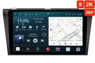 Штатна магнітола для Mazda 3 BK рестайлінг (2006-2009) RedPower 71013 Slim 2K 6+128 Gb 9' 360&ordm;  RP71013 Slim 2K 9'360&ordm; фото
