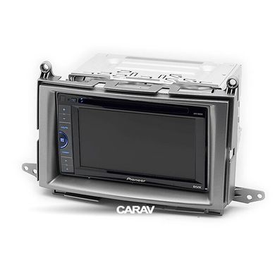 CARAV® - Переходная рамка 2 din Toyota Venza, CARAV 11-196, Серый