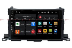 Штатное головное устройство для Toyota Highlander III U50 (2014+) на Android 10 RedPower 61184 , Черный