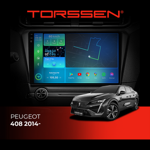 Штатная магнитола для Peugeot 408 (2014-2018) Torssen 2K DTS F9432 4G Carplay DSP 202308454 фото