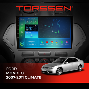 Штатна магнітола Torssen 2K Ford Mondeo 07-11 climate FL10 4+64Gb 4G Carplay DSP 202305609 фото