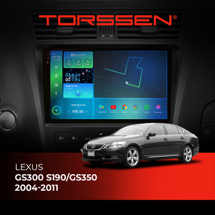 Штатна магнітола Torssen 2K Lexus GS300 S190/GS350 (2004-2011) F9432 4G Carplay DSP 202303292 фото