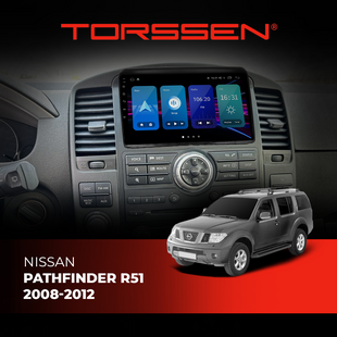 Штатна магнітола для Nissan Pathfinder R51 (2008-2012) Torssen NF9 202309335 фото