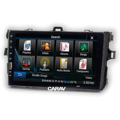 CARAV® - Переходная рамка 9 дюймов Toyota Corolla, CARAV 22-505, Черный