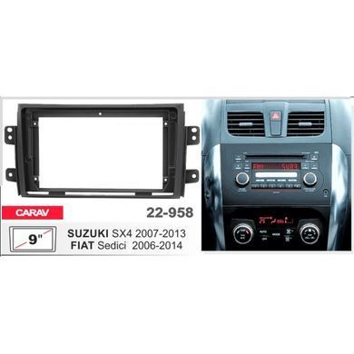 Переходная рамка 9 дюймов для автомобилей Suzuki SX4 2006-2014 Carav 22-958 22-958 фото