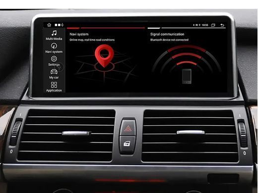 Штатна магнітола для BMW X5/X6 F15/F16 NBT (2013-2017) FORS.auto 8+64Gb, 12.3" 4114-FB фото