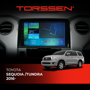 Штатна магнітола Torssen Toyota Sequoia /Tundra 2016- F9432 4G Carplay DSP 202304170 фото