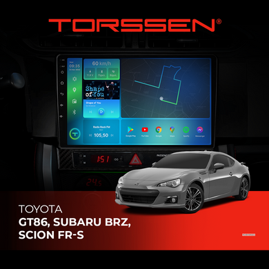 Штатна магнітола Torssen Toyota GT86,Subaru BRZ,Scion FR-S F9432 4G Carplay DSP 202304140 фото