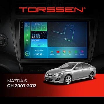 Штатна магнітола Torssen 2K DTS Mazda 6GH (2007-2012) F9432 4G Carplay DSP 202308358 фото