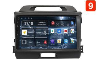 Штатна магнітола для Kia Sportage 3 (2010-2016) RedPower 71074 Slim 6+128 Gb 9' CarPlay  RP71074 Slim 9' фото