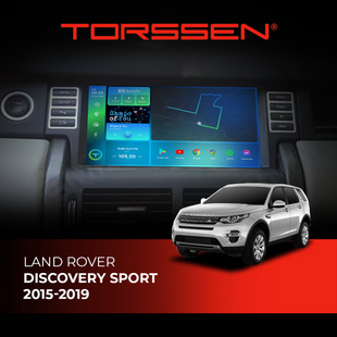 Штатная магнитола Torssen Land Rover Discovery Sport (2015-2019) F98256 4G Carplay DSP 202309100 фото