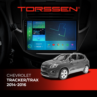 Штатна магнітола Torssen 2K Chevrolet Tracker/Trax (2014-2016) FL9 4+64Gb 4G Carplay DSP 202305562 фото