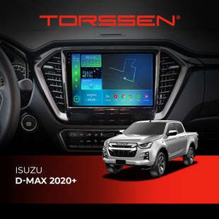Штатна магнітола Torssen 2K Isuzu DMAX (2020+) FL9 4+64Gb 4G Carplay DSP	 202305727 фото