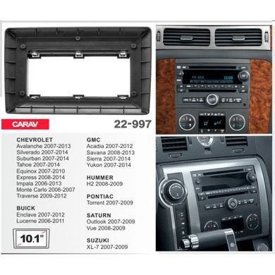 Переходная рамка Chevrolet, Hummer H2, Suzuki XL-7 Carav 22-997  22-997  фото