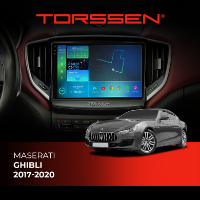 Штатна магнітола Torssen 2K DTS Maserati Ghibli (2017-2020) F9432 4G Carplay DSP 202308348 фото Maserati Ghibli