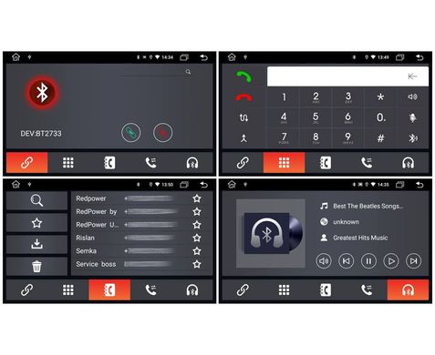 Штатное головное устройство для Toyota Land Cruiser 200 на Android 10 от RedPower 61200 , Черный