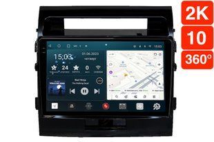 Штатна магнітола для Toyota Land Cruiser 200 (2007-2014) RedPower 71200 Slim 2K 6+128 Gb 10' 360&ordm;  RP71200 Slim 2K 10'360&ordm; фото
