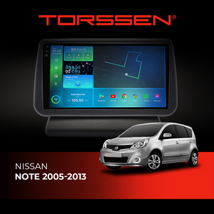 Штатна магнітола для Nissan Note (2005-2013) Torssen 2K F9432 4G Carplay DSP 202309015 фото
