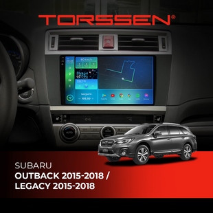 Штатная магнитола Torssen 2K Subaru Outback 15-18 /Legacy 15-18 F98256 4G Carplay DSP 202307188 фото