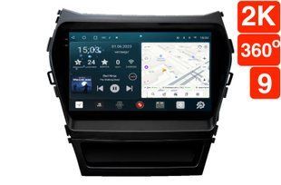 Штатна магнітола для HYUNDAI Santa Fe 3 (2012-2018) RedPower 71210 Slim 2K 6+128 Gb 9' 360&ordm; RP71210 Slim 2K 9'360&ordm; фото