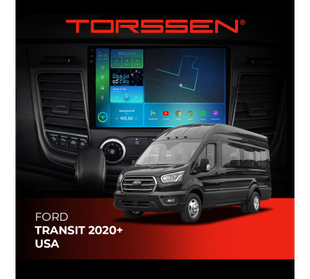 Штатна магнітола Torssen Ford Transit 2020+ USA F9432 4G Carplay DSP 202303707 фото