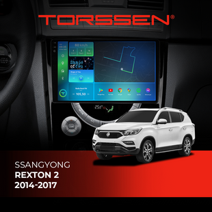 Штатная магнитола Torssen 2K SsangYong Rexton 2 14-17 F98256 4G Carplay DSP 202307182 фото
