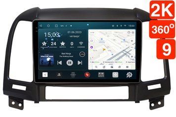 Штатная магнитола для Hyundai Santa Fe CM (2006-2012) RedPower 71008 Slim 2K 6+128 Gb 9 360&ordm;  RP71008 Slim 2K 9'360&ordm; фото