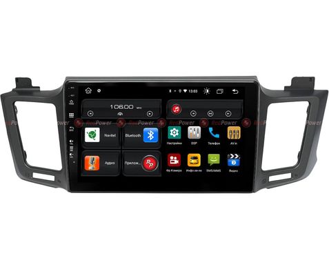 Штатная автомагнитола для Toyota RAV4 (2012+) на Android 10 RedPower 61017 , Черный