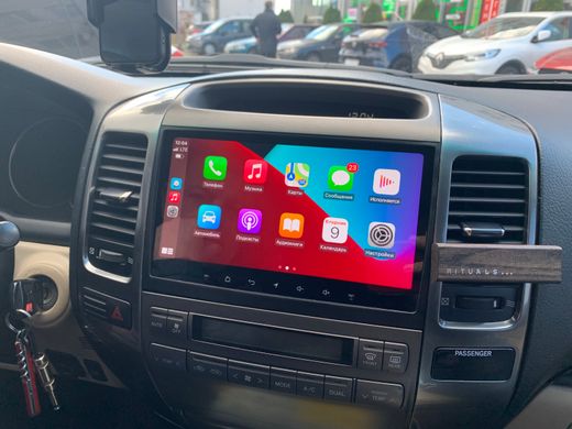 Штатная автомагнитола для Toyota Land Cruiser Prado 120 на Android 10 RedPower 71182 , Черный