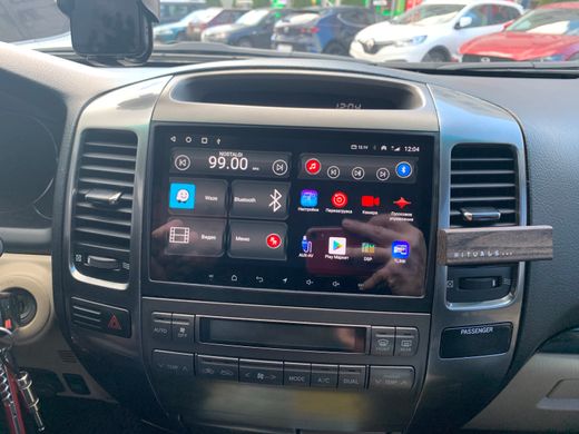 Штатная автомагнитола для Toyota Land Cruiser Prado 120 на Android 10 RedPower 71182 , Черный