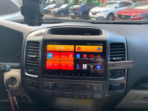 Штатная автомагнитола для Toyota Land Cruiser Prado 120 на Android 10 RedPower 71182 , Черный