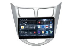 Штатная автомагнитола для Hyundai Accent 2011+ на Android 10 RedPower 71067, Серебристый