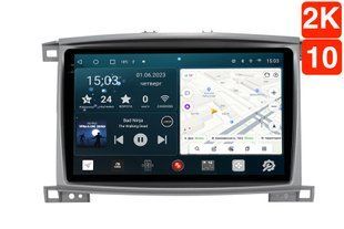 Штатна магнітола для Land Cruiser 100 (1998-2007) RedPower 71183 Slim 2K 6+128 Gb 10'  RP71183 Slim 2K 10' фото