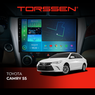 Штатная магнитола Torssen Toyota Camry 55 F106128 4G Carplay 202302944 фото