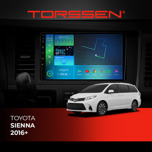 Штатна магнітола Torssen Toyota Sienna 16+ F9432 4G Carplay DSP 202304174 фото