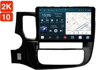 Штатная магнитола для Mitsubishi Outlander 3 (2012-2019) RedPower 71156 Slim 2K 6+128 Gb 10'  RP71156 Slim 2K 10' фото