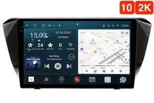 Штатна магнітола для Skoda Superb (2015+2019) Redpower 71014 Slim 2K 6+128 Gb 10'  RP71014 Slim 2K 10' фото