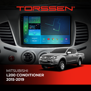 Штатная магнитола Torssen 2K DTS Mitsubishi L200 conditioner 15-19 F9432 4G Carplay DSP 202308388 фото
