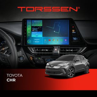 Штатна магнітола Torssen Toyota CHR F9432 4G Carplay DSP 202304129 фото