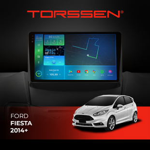 Штатная магнитола Torssen 2K Ford Fiesta (2014+) F98256 4G Carplay DSP 202306815 фото