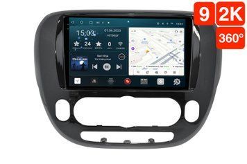 Штатная магнитола для Kia Soul (2014-2019) RedPower 71044 Slim 2K 6+128 Gb 9' 360&ordm; CarPlay  RP71044 Slim 2K 9'360&ordm; фото