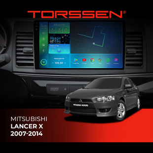 Штатная магнитола Torssen 2K DTS Mitsubishi Lancer X 2007-2014 F10432 4G Carplay DSP 202308391 фото