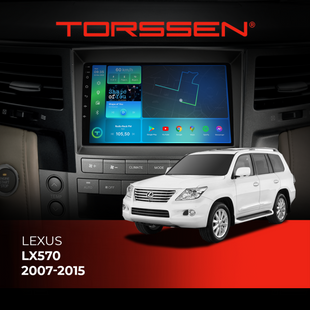 Штатна магнітола Torssen Lexus LX570 (2007-2015) F98256 4G Carplay DSP 202307615 фото