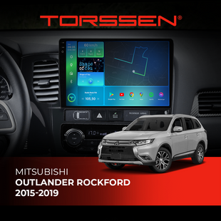 Штатная магнитола Torssen 2K DTS Mitsubishi Outlander Rockford 15-19 F10432 4G Carplay DSP 202308393 фото